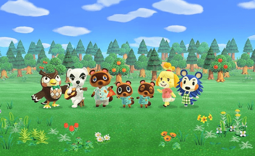Wallpaper:9zvx8-Wtju4= Animal Crossing New Horizons