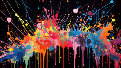 Wallpaper:5nyskzmxlxa= Paint Splatter